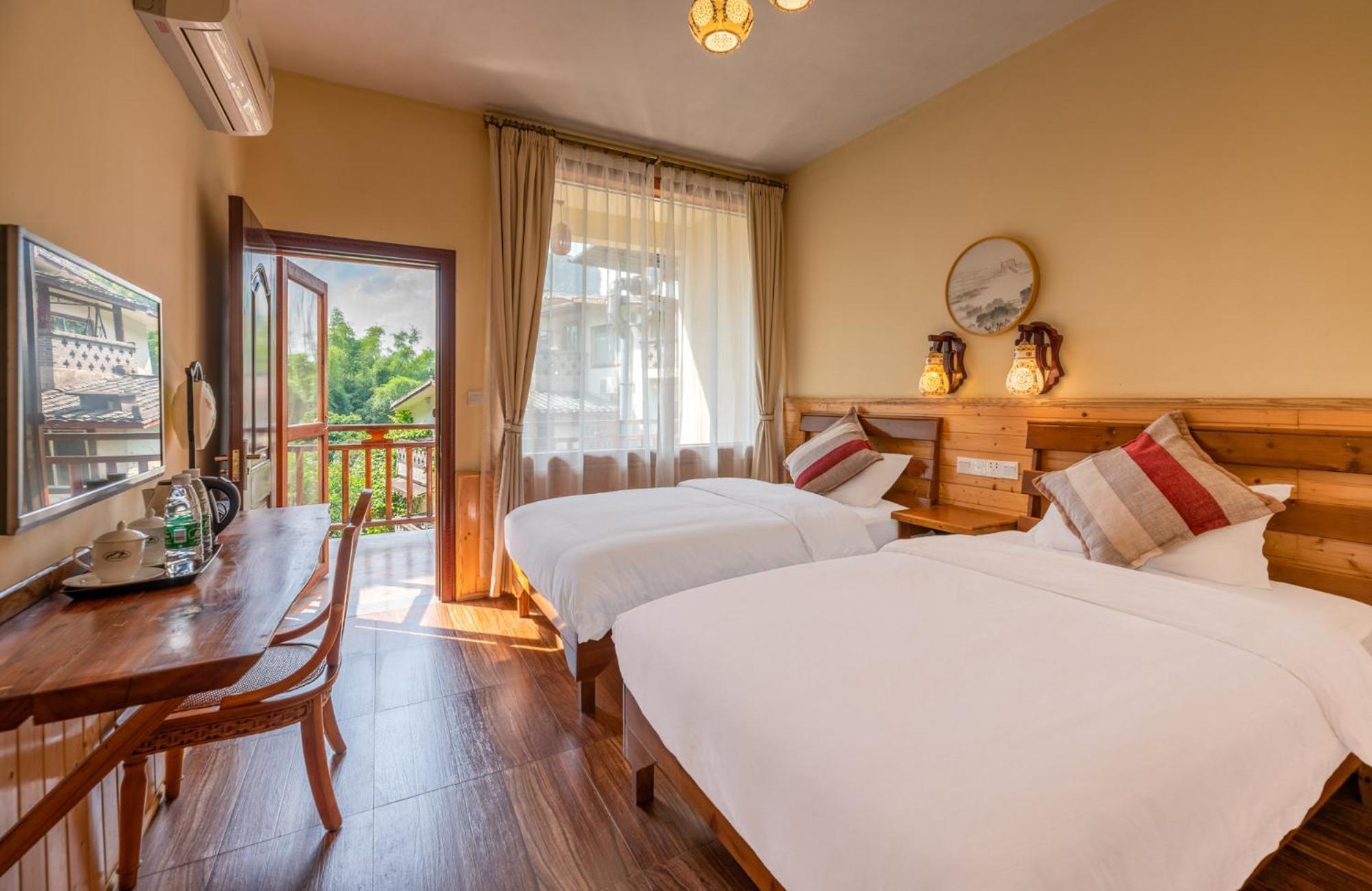 Snow Lion Riverside Resort Яншо Экстерьер фото